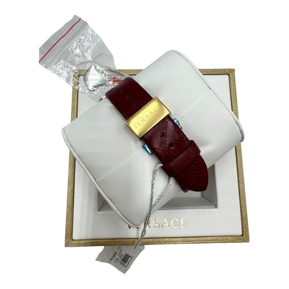VERSACE Medusa Women’s Quartz Silver Ladies Watch Yellow-Gold Tone VELS00519 NIB main image 12